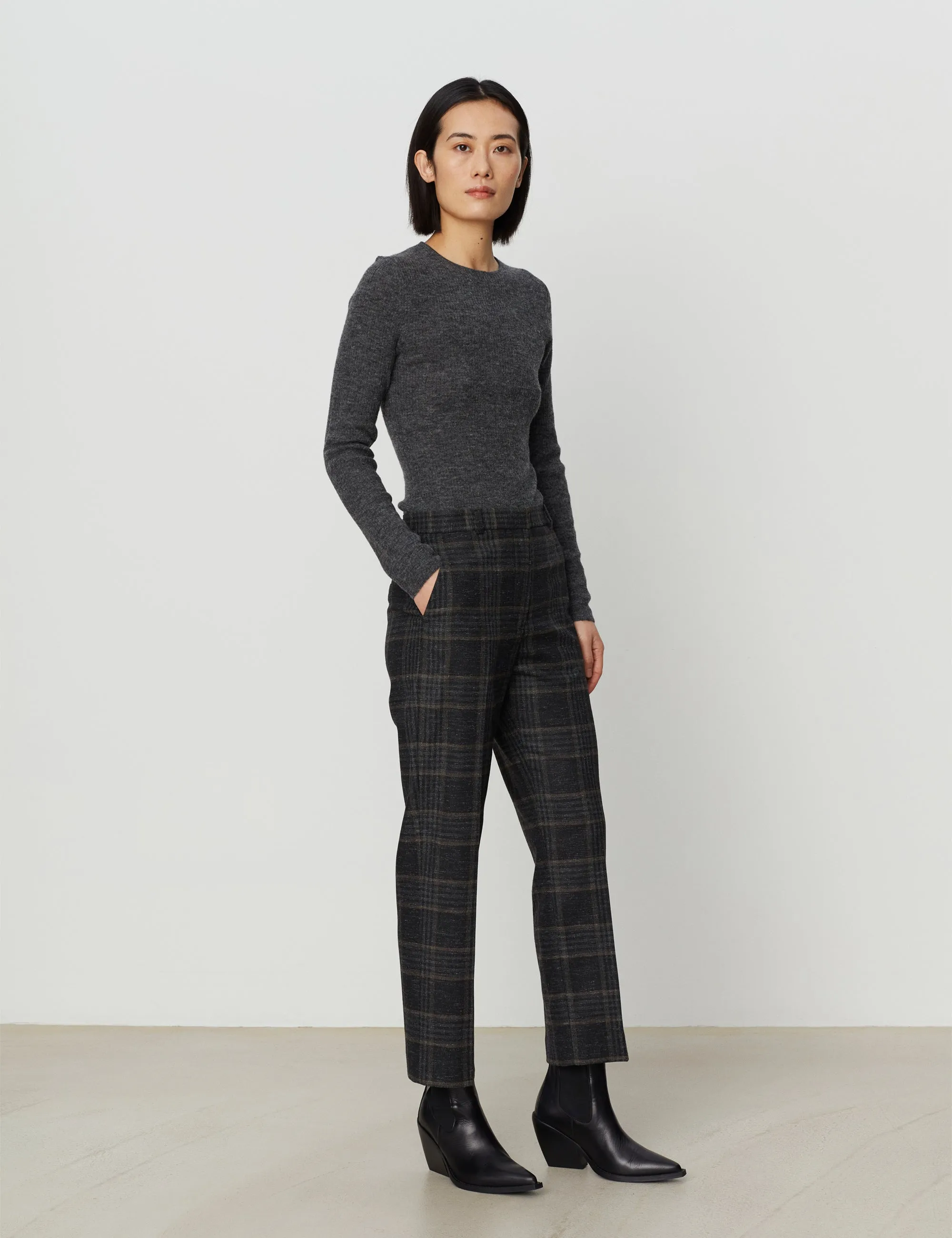 Classic Lady - Dark Grey Melange