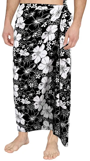 Floral Beachwear Swimwear Soft Likre Wrap Vintage Sleepwear Pareo Aloha Sarong