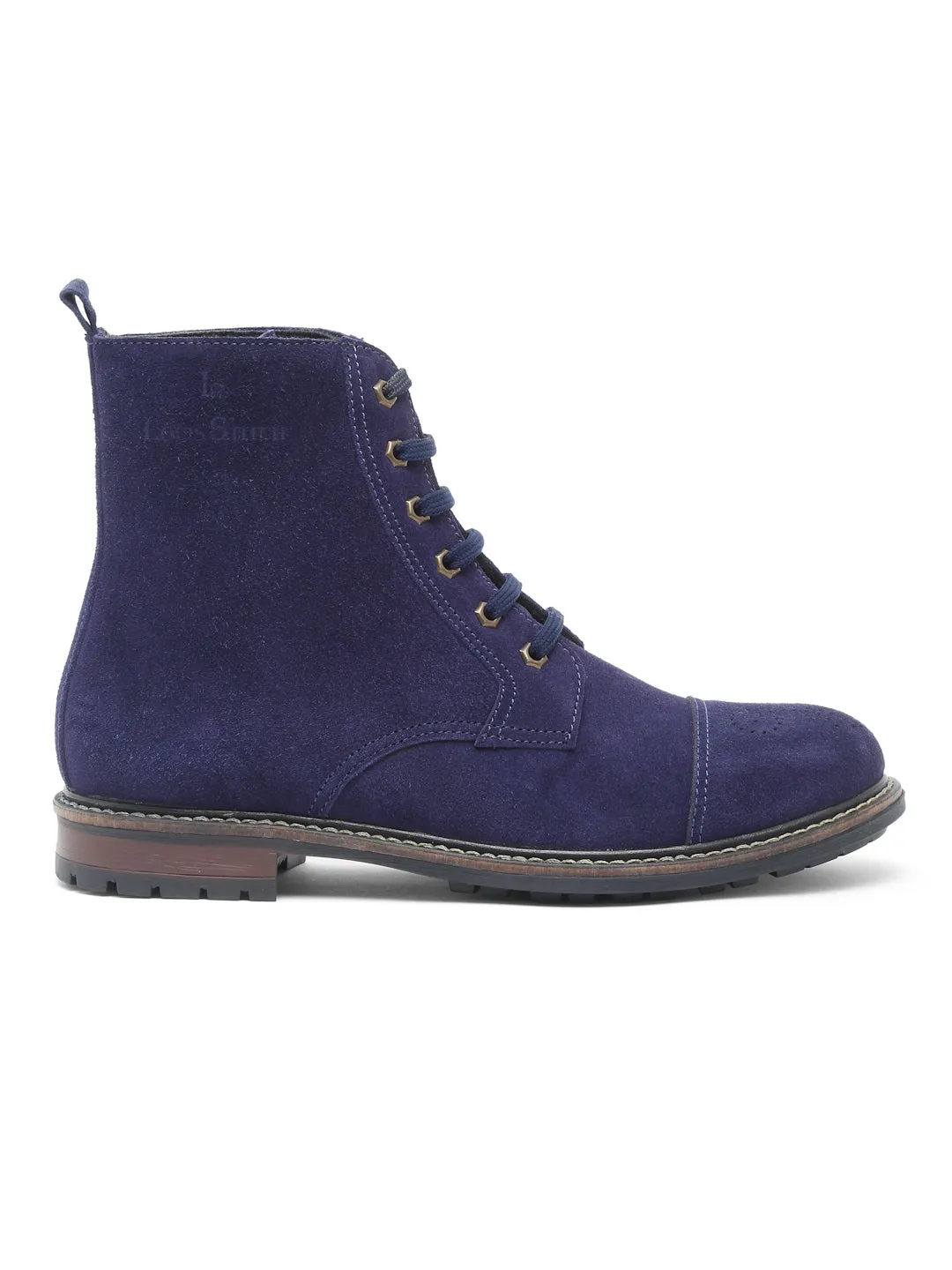 Handcrafted Italian Leather High Ankle Biking Boots