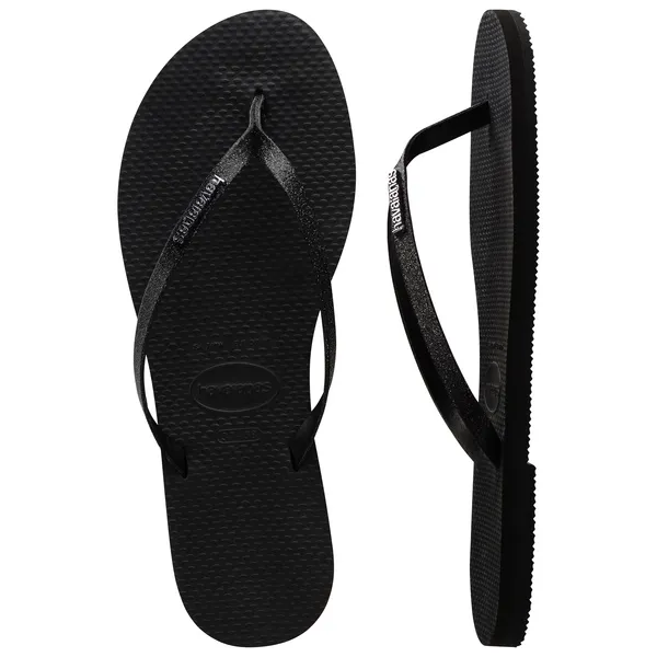 HAVAIANAS YOU GLITTER - BLACK