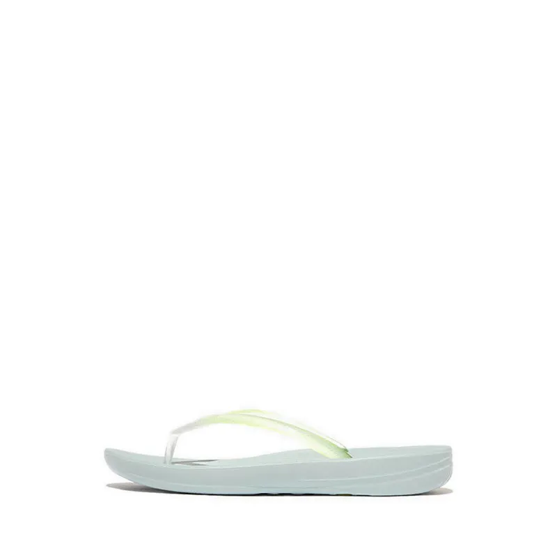 Iqushion Ombré Transparent Ergonomic Flip-Flops