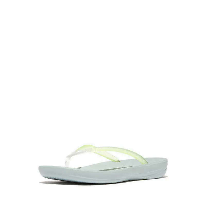 Iqushion Ombré Transparent Ergonomic Flip-Flops