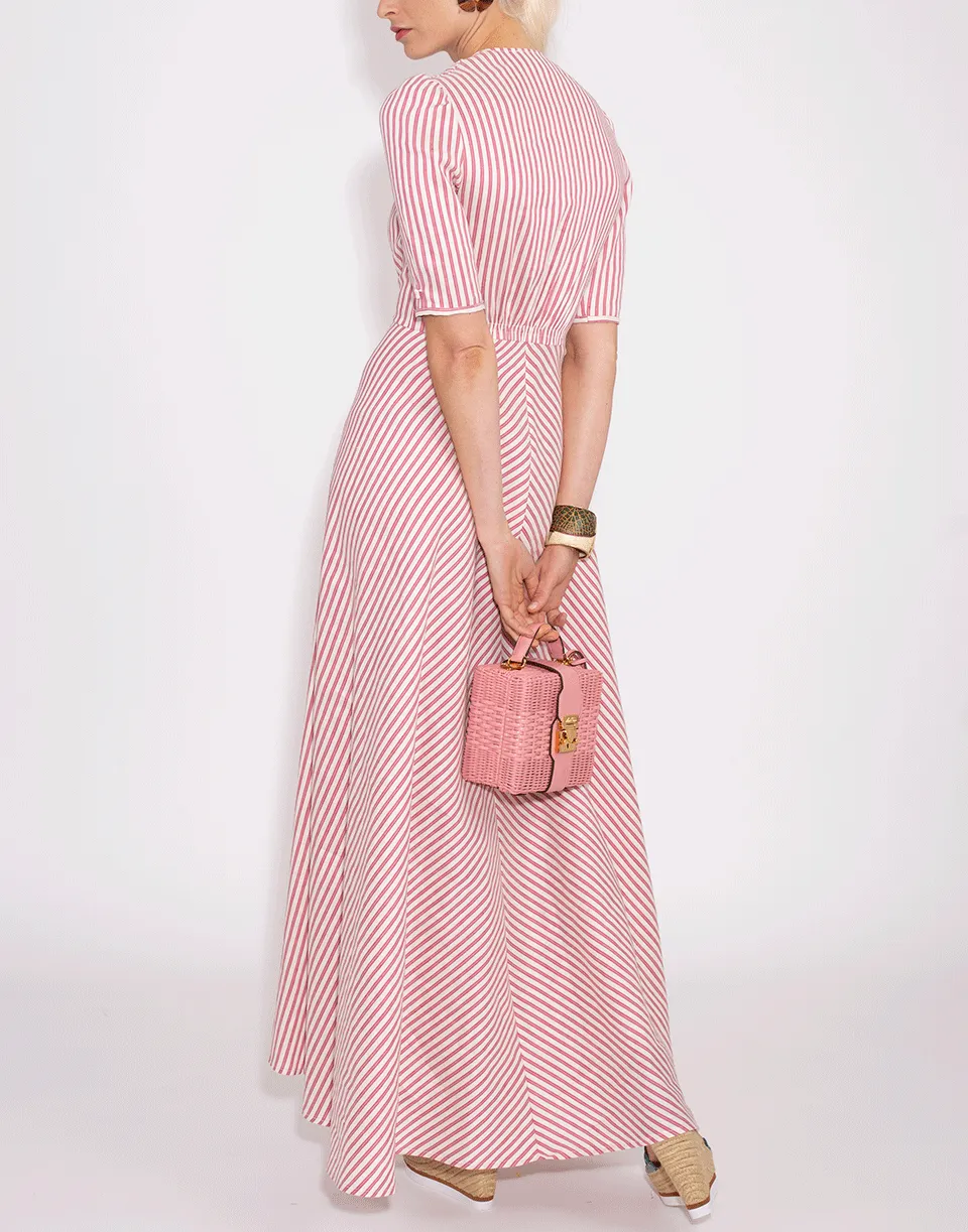 Striped Button Down Dress