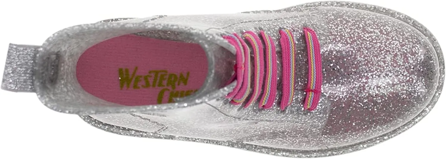 Western Chief Kids Girl's Combat PVC Boot (Toddler/Little Kid)